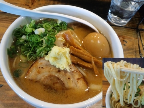 「味玉味噌大盛1050円」@麺匠 るい斗の写真