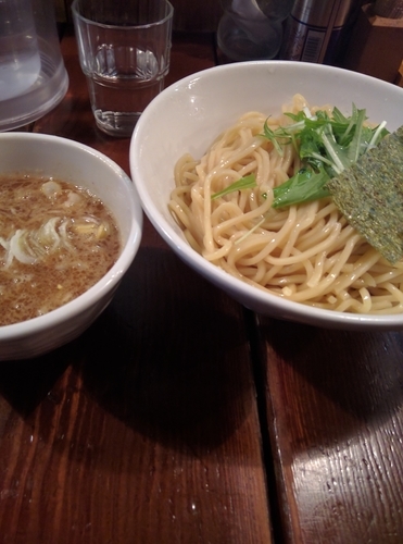 「つけ麺（大盛）」@つけ麺 結心の写真