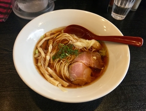 「鶏そば(醤油)750円」@雨ニモマケズの写真