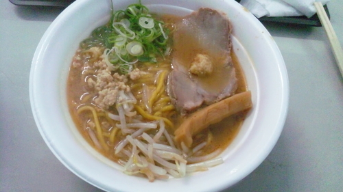 「札幌濃厚味噌らーめん＠麺匠真武咲弥」@ラーメンEXPO2016 in 万博公園の写真