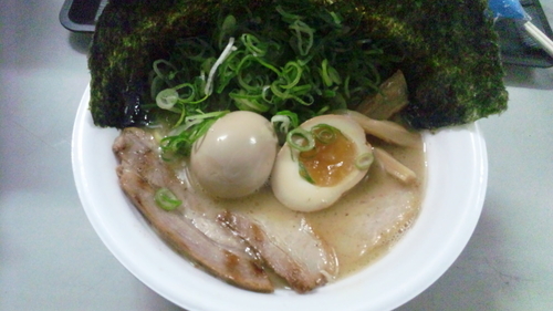 「鶏白湯らーめん＠信州鶏白湯気むずかし家」@ラーメンEXPO2016 in 万博公園の写真