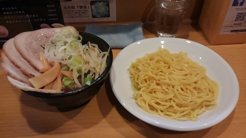 「ちゃーしゅうつけめん　￥950」@らーめん こうすけの写真