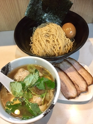 「【狼煙9周年コラボ限定】鴨つけそば ￥800」@麺屋 扇 SENの写真