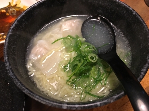 「ワンタンメン」@鳥貴族 渋谷文化村通り店の写真