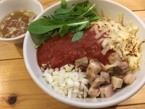 「シーフードトマトまぜそば（並）」@活龍まぜそば専門 天地の写真