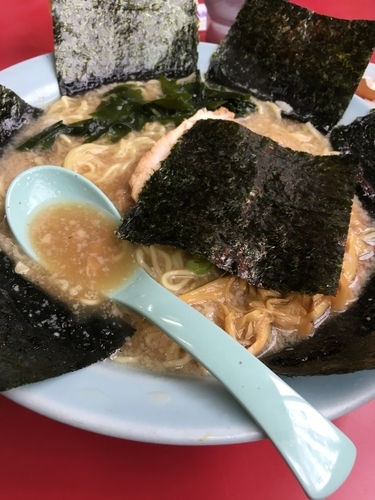 「ラーメン 海苔トッピング」@ラーメンショップ幸手 金田亭の写真