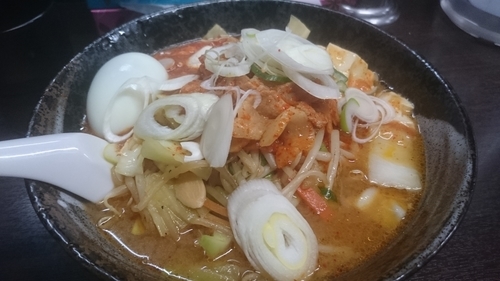 「五目麻婆麵（850円）」@元祖旨辛系タンメン 荒木屋の写真