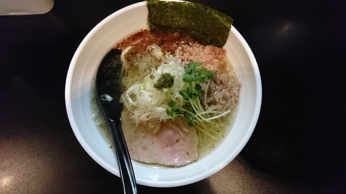 「ミニ青唐辛痛麺（￥730）」@麺や 勝治の写真
