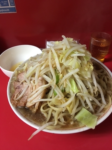 「大ヤサイニンニクカラメ」@ラーメン二郎 千住大橋駅前店の写真