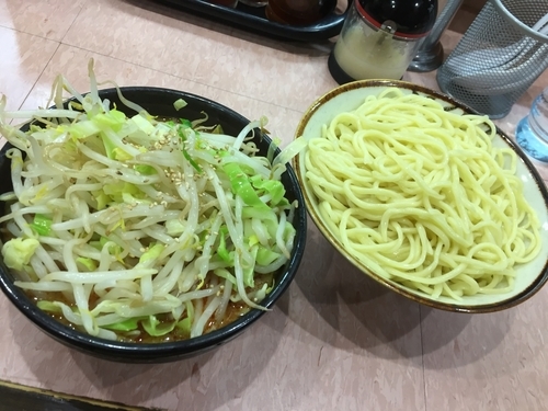 「もり野菜(麺硬め)¥840+坦坦¥50」@所沢大勝軒の写真