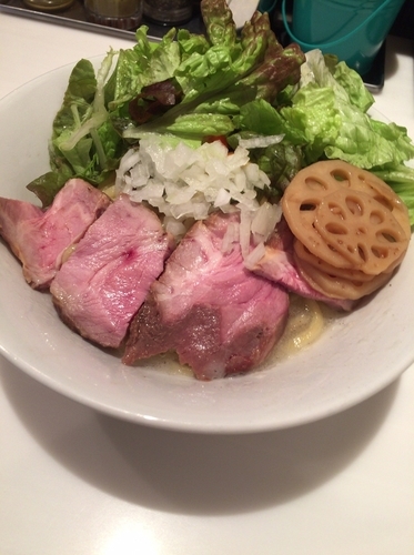 「最後の牛油そば760円」@麺や 彩～iro～の写真