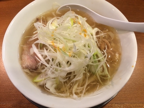 「塩ねぎらーめん ¥850」@麺や 河野の写真