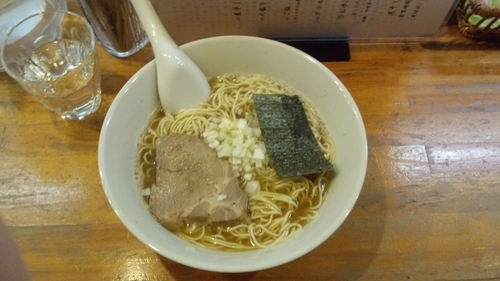 「煮干しそば（大）」@煮干しそば 暁の写真