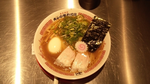 「味玉中華そば（大）」@東京神田 角中中華そば店 幡ヶ谷店の写真