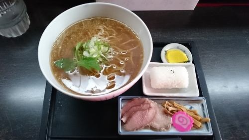 「そばラーメン(醤油)」@あさめし前田本舗の写真