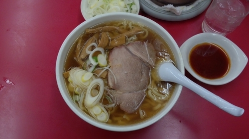 「ラーメン　餃子」@一品香 小山の写真