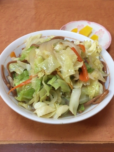 「汁そば」@台湾の写真