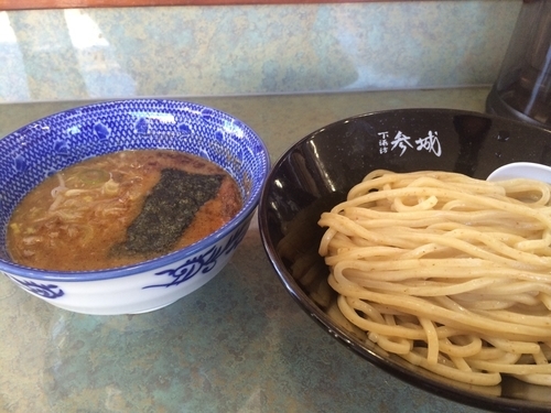 「こってり　つけ麺　並盛」@つけめん 参城の写真