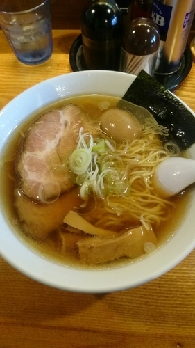 「中華そば  ６３０円」@上州地鶏ラーメン 翔鶴の写真