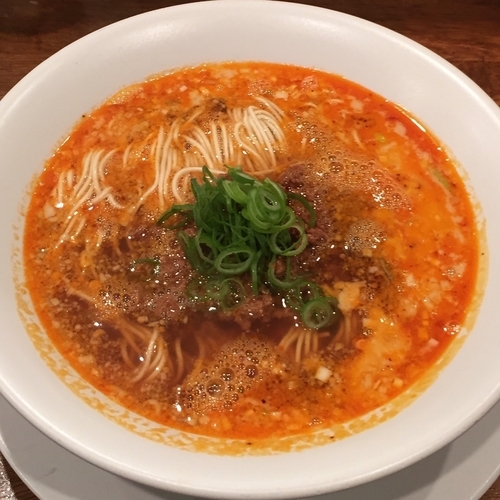 「担担麺800円+替玉100円」@創作麺工房 鳴龍の写真