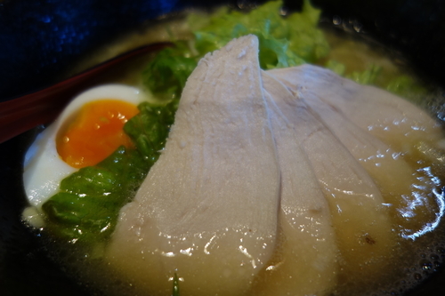 「鶏そば500円+鶏ちゃあしゅう200円(広告クーポンで無料」@鶏そば まるだいの写真