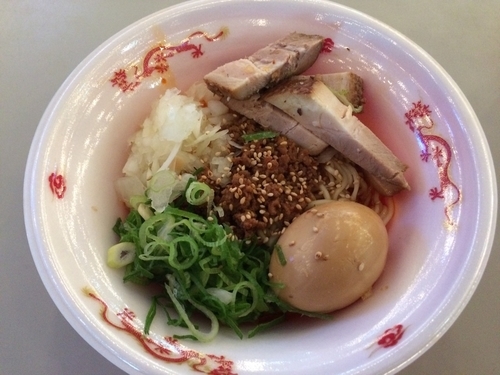 「海老香る 特製汁無し坦々麺」@神保町 可以の写真