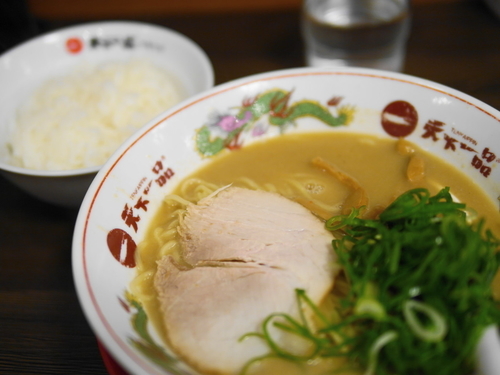 「ライスランチ 麺硬め」@天下一品 上野アメ横店の写真