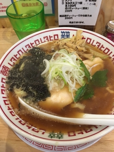 「ワハハ煮干しそば（¥750）リニューアル前」@中華そば ムタヒロの写真