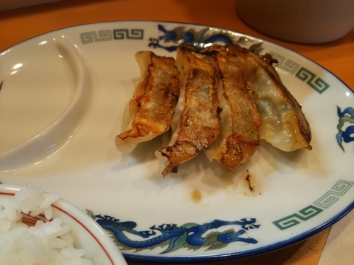 「餃子」@尾道ラーメン壱番館の写真