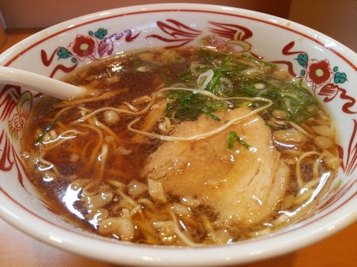 「ラーメンセット(餃子ライス)」@尾道ラーメン壱番館の写真