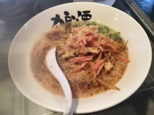 「香油ラーメン(630円)」@狼煙 諏訪店の写真