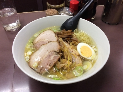 「ネギチャー塩そば チャーシュー追加」@ふぢのの写真