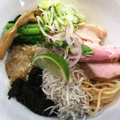 「しらす・蜊・生海苔まぜそば」@usaco noodlesの写真