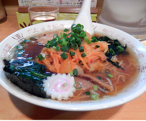 「ネギ辛(900円)」@清華ラーメンの写真