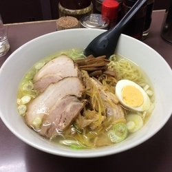 ネギチャー塩そば チャーシュー追加