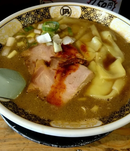 「煮干しラーメン」@すごい煮干ラーメン凪 新宿ゴールデン街店 本館の写真