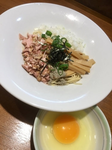 「【限定②】混ぜそば ￥300」@寿製麺よしかわ 川越店の写真