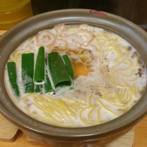 「鍋焼きラーメン(大)」@鍋焼きラーメン千秋の写真