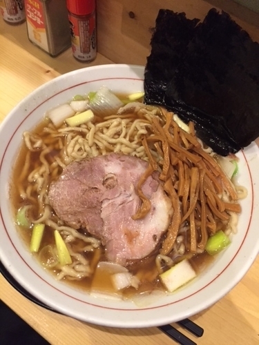 「中華そば（大）　850円」@中華そば 葉山の写真