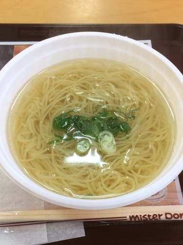 「汁そば」@ミスタードーナツ ゆめタウン柳井ショップの写真