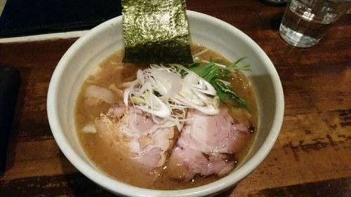 「濃い出汁そば」@日本橋 製麺庵 なな蓮の写真