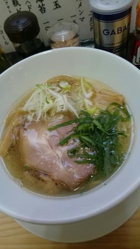 「鶏塩  ７００円」@麺蔵 あつおの写真