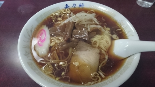 「ラーメン（500円）」@来々軒の写真