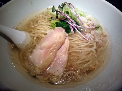 「塩生姜らー麺」@塩生姜らー麺専門店 MANNISHの写真