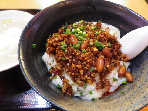 「燃面・刀削麺」@杜記 海鮮火鍋菜館の写真