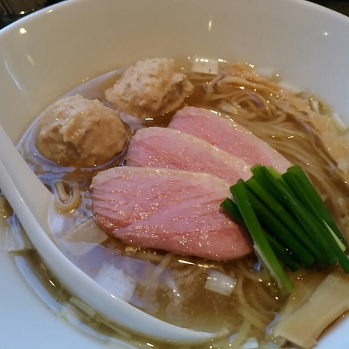 「【チャオ会コラボ限定】鴨清湯（塩）1000円」@日の丸さんじの写真