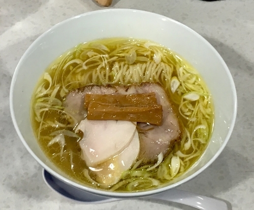 「ラーメン 塩 【限定版】1200円」@ラーメン星印の写真