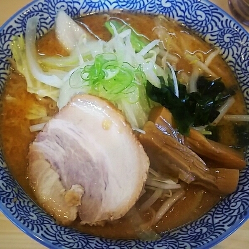 「常陸味噌らーめん　８１０円」@常陸味噌らーめん むとうの写真