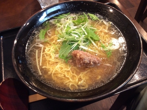 「鳥ラーメン」@いいやま食事処 あたご亭の写真