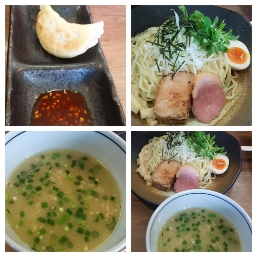 「白湯塩つけ麺」@麺家 Shumen Doushiの写真